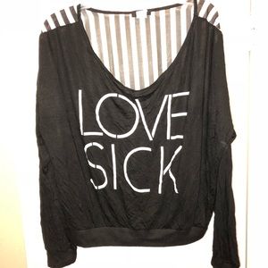 Off the shoulder shirt